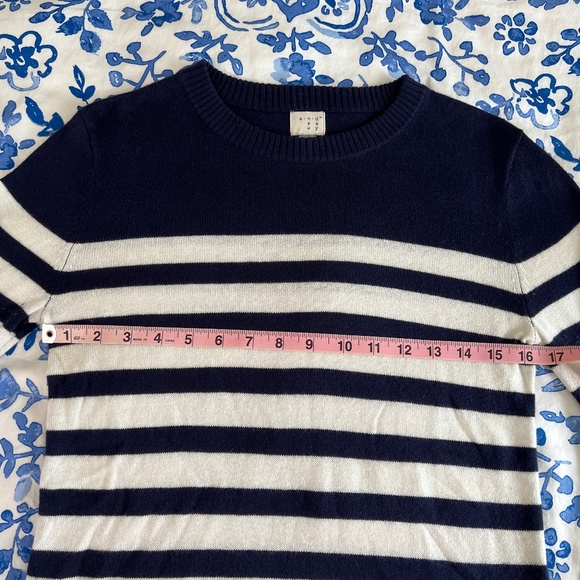 NWOT Women's A New Day Gorgeous Navy & White Stripe Sweater Size Small. 🤍⚓️🖤 - Picture 6 of 9
